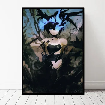 

HD Print Nordic Style Modern Home Decor Anime Black Rock Shooter Picture Wall Art Canvas Painting For Living Room Modular Poster