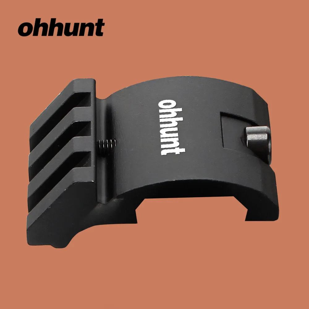 

ohhunt 3 Slot Ultra Low Profile Offset Picatinny Weaver Rail Mount Accessory For AR 15 Tactical Accessories