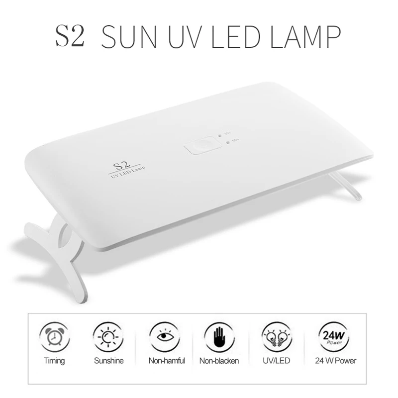 S5 UV LED Lamp For Nails Dryer  MINI USB Lamp For Manicure LCD Display Drying All Gels Nail Polish Nail Art Tools