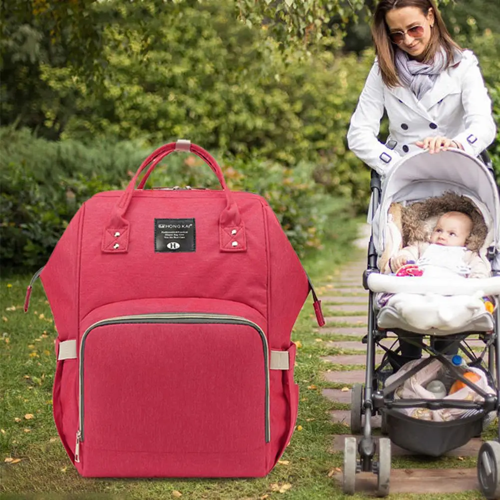 

Waterproof Large Capacity Diaper Bag Baby Nappy Milk Bottle Powder Backpack