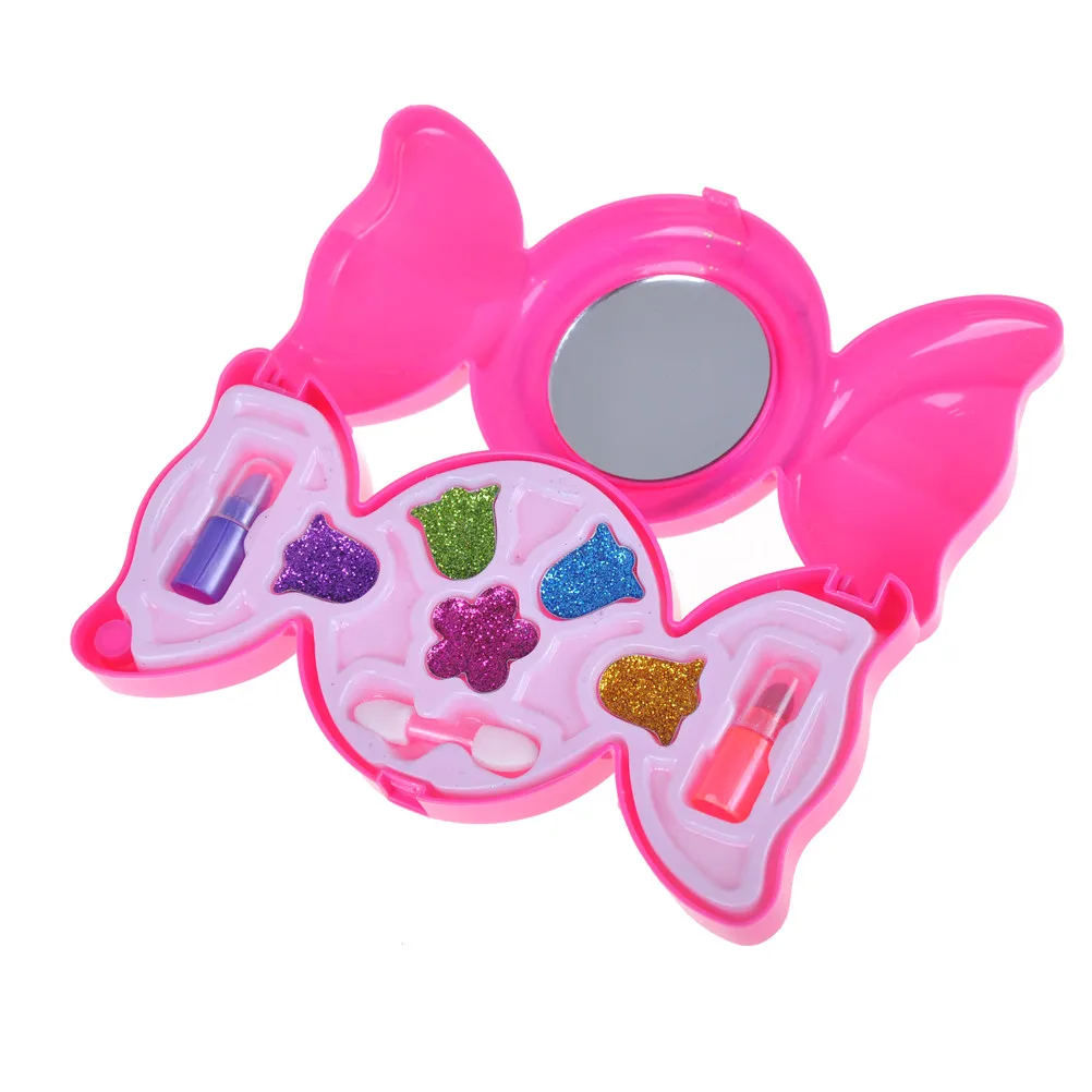1Set Candy Shape Children Cosmetics Set Toys Kids make up Cosmetics