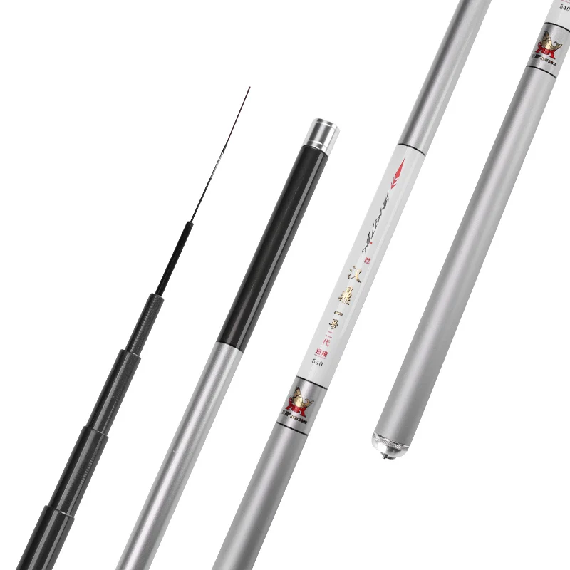 

2.7M to 8.1M Ultra-light Ultra Hard Carp Fish Hand Pole Stream Fishing Fod Carbon Rod Fishing Rod Set With Fishing Line & Float