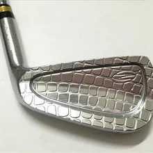 Zodia паук Железный набор Серебряный зодиа паук Гольф кованые железные клюшки для гольфа 456789P R/S гибкий стальной/графитовый Вал с головным покрытием