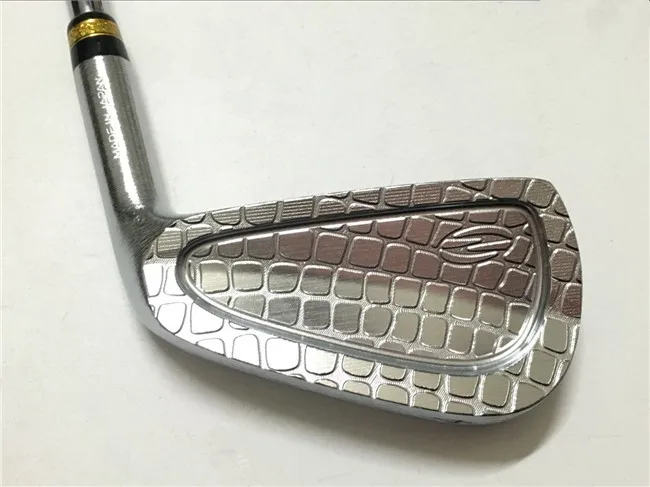 

Zodia Spider Iron Set Silver Zodia Spider Golf Forged Irons Golf Clubs 456789P R/S Flex Steel/Graphite Shaft With Head Cover