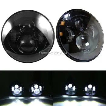 

45w 7'' LED Projector Headlight Headlamp For Jeep 12v 24v Head Light 4x4 Headlight For Offroad Car For Wrangler Suzuki Nissan