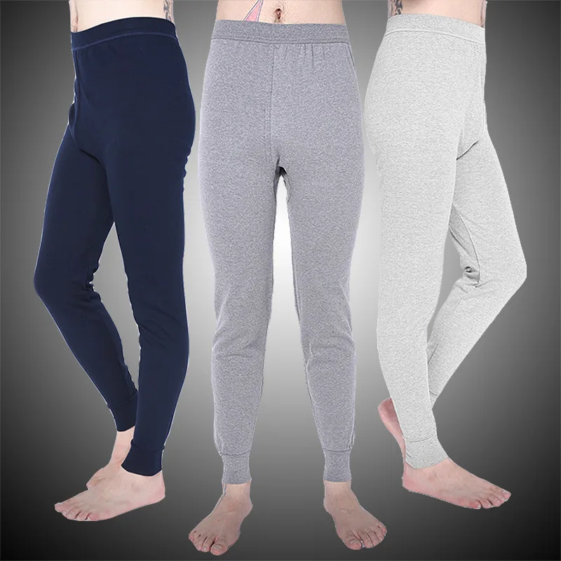 2016 winter Warm Men cotton leggings Tight Men Long Johns Plus Size