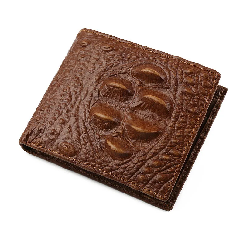 Genuine Leather Mens Wallet Man Cowhide Cover Coin Purse Multi