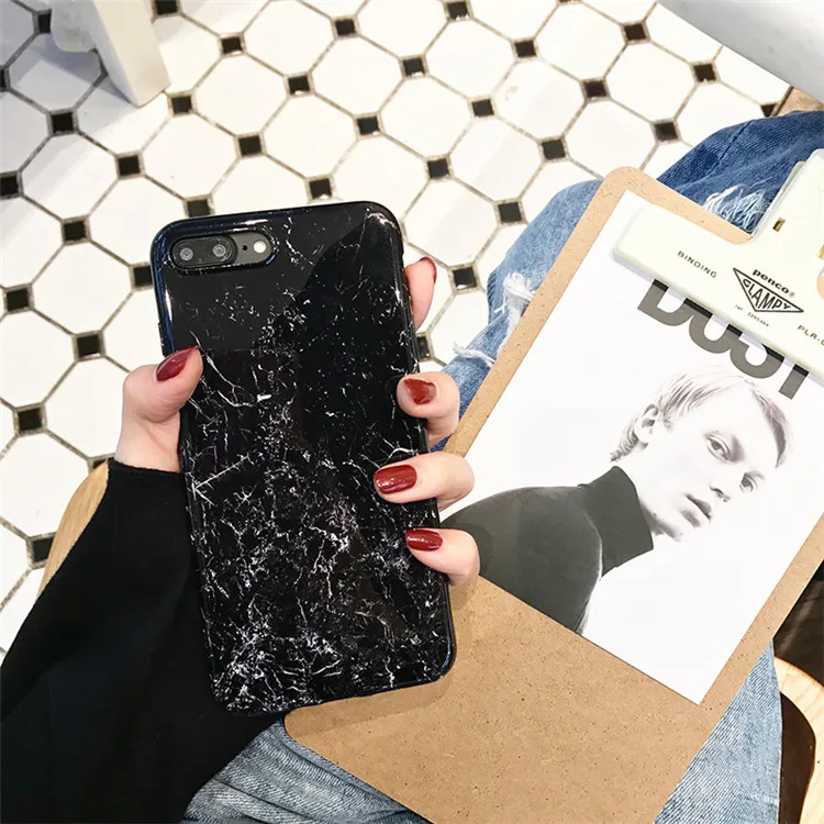 For-iPhone-7-7plus-Crack-Marble-Case-White-Black-Pink-Blue-Color-Soft-TPU-Cover-Case (2)
