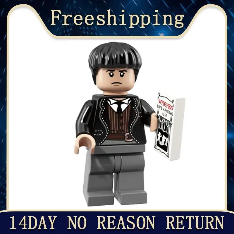 

harry potters Building Blocks Fantastic Beasts Barebone Newt Scamander Grindelwald Jacopo Jacob Toys for Children Gifts wm580