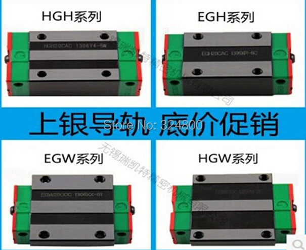 

original HIWIN HGH20CAZAH Slider cnc machine parts ,all size here