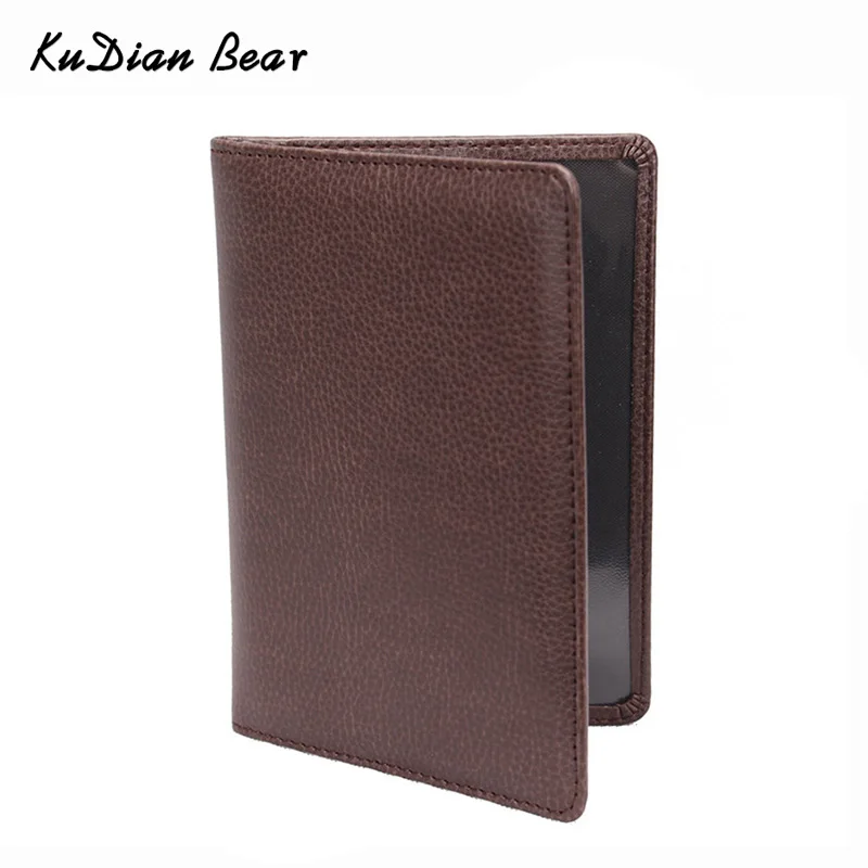 Обложка для паспорта KUDIAN BEAR в минималистичном стиле|cover for documents|passport coverpassport holder men