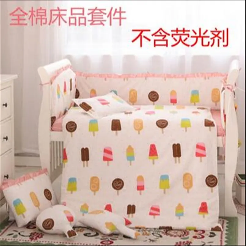 Bedding Set Baby 100% cotton Baby Bedding Set for Toddler Bed Linens for Girl Boy Cotton Comforter