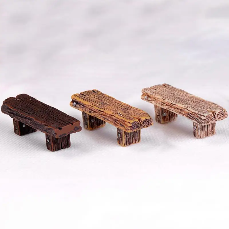 

Wooden Dolls House Miniature Garden Furniture Accessories