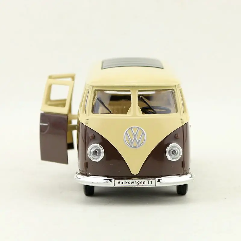 1 шт. 1:43 серии 4,5 ''11,2 см Volkswagen T1 автобус автомобиль вытяните назад сплава Модель автомобиля коллекция крутой мальчик игрушка подарок
