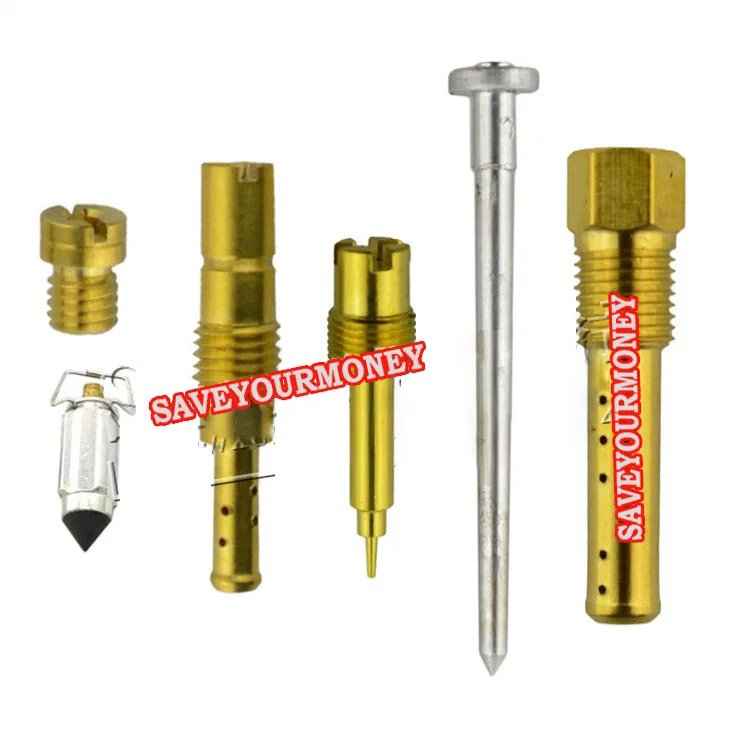 Motorcycle carburetor repair tool kit needle main jet pilot jet for