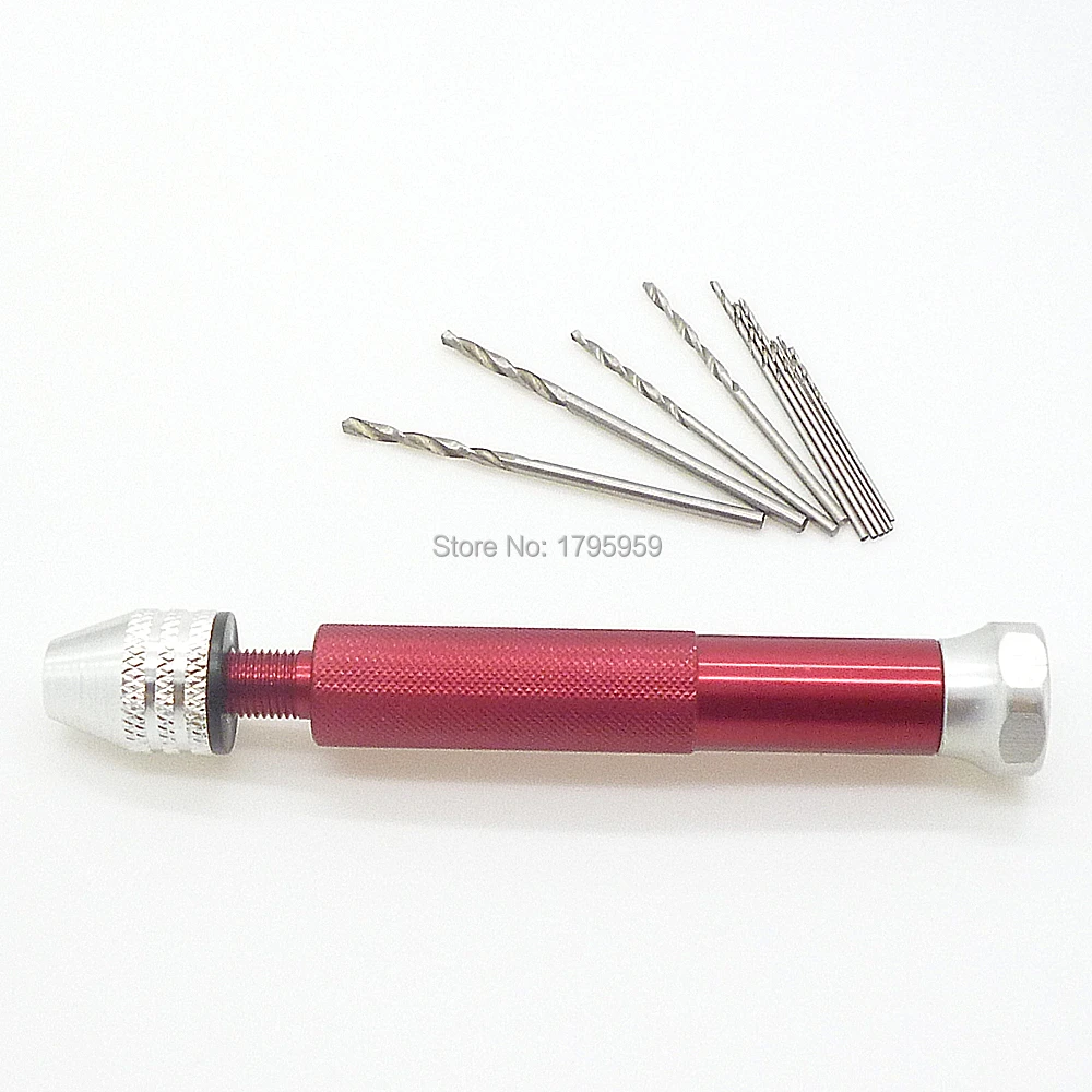 Chuck Clamp 0.3mm 3mm Hand Drill Jewelry Craft Hand Pin Hole Drill