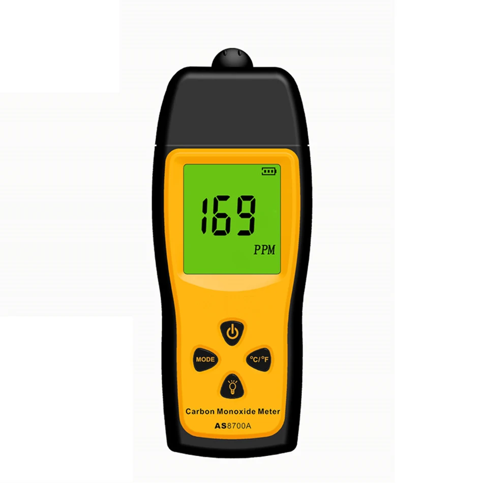 Portable Mini Carbon Monoxide Detector Meter CO Gas Analyzer Gas Meter Detector with Sound and Light Alarm Leak Detector Color : Gas Detector