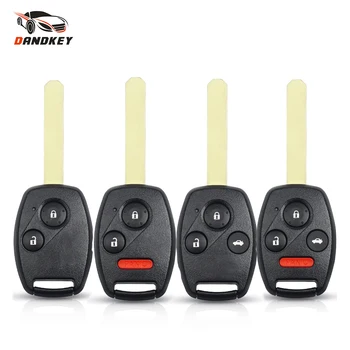 

Dandkey With Buttons Pad Car Key Case Shell Remote Fob Cover For Honda Accord CRV Pilot Civic 2003 2007 2008 2009 2010 2011 2012