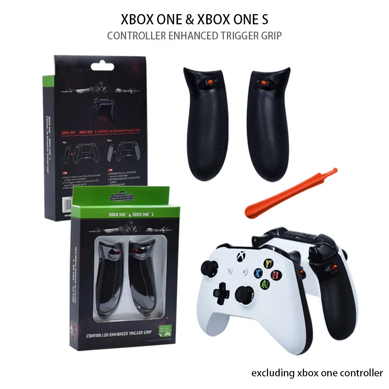 

Gamepad Grip Trigger Enhanced Grips for Xbox One Controller Quickshot for Xbox One S Controllers Original Replacement Parts