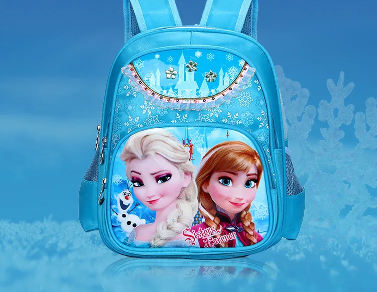 Дисней, школьная сумка для учеников начальной школы, мультяшный рюкзак принцессы для детского сада, рюкзак для девочек, сумка для мальчиков и девочек