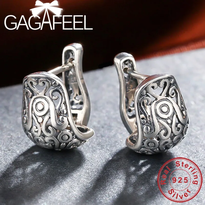 GAGAFEEL Новое поступление Винтажные Ювелирные серьги Национальный элемент