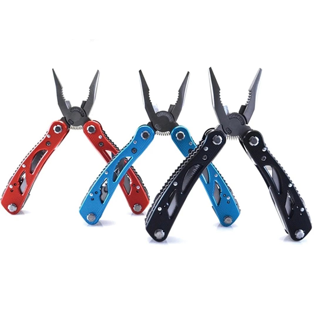 

Multi tools Wire Stripper Pliers Crimping tool Cable Cutter multitool with Knife Screwdriver Scissors