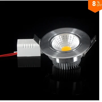 

Highlight Recessed LED Downlight COB 3W 6w LED Spot light LED Decoration Ceiling Lamp AC 110V 220V Warm/Cold White