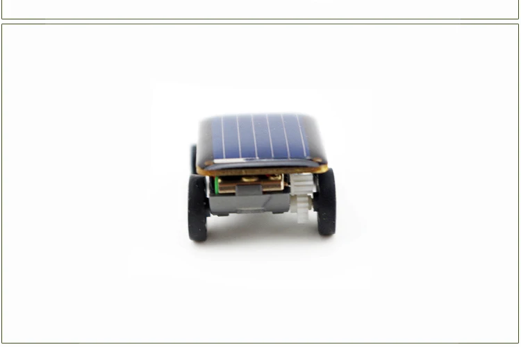 Солнечная мини-автомобиля игрушка Наименьший солнечных батареях автомобиля образования солнечных батареях игрушка для детей Подарки