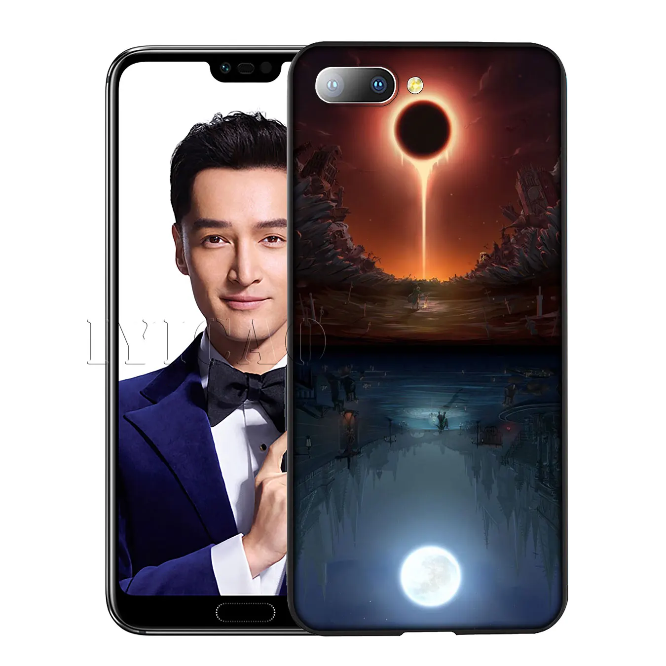 Мягкий силиконовый чехол IYICAO dark souls для Huawei Y7 Y6 Prime Y9 2018 Honor 8C 8X 8 9 10 Lite 6A 7C 7X 7A