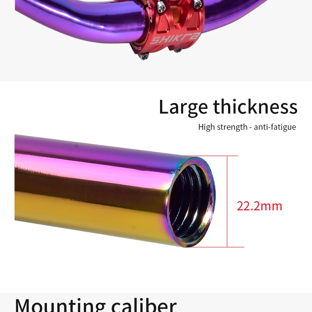 Цветной руль для велосипеда, руль для горного велосипеда, руль для шоссейного велосипеда с покрытием, руль 750 мм* 31,8 мм, руль для велосипеда