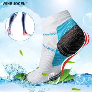 

2 Pairs Cotton Winter Warm Insole Sock Cushion Heel pads women Man Anti-Fatigue Plantar Fasciitis sock Insoles cushion Insole