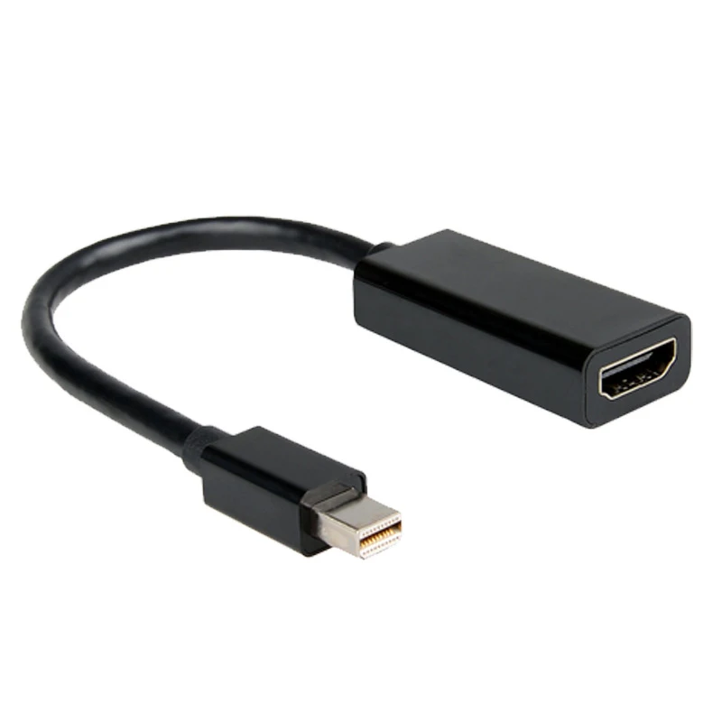 EGRINCY Mini DisplayPort-HDMI Кабель-адаптер для мужчин и женщин Mini DP Thunderbolt конвертер для MacBook Mac Mini iMac проектор