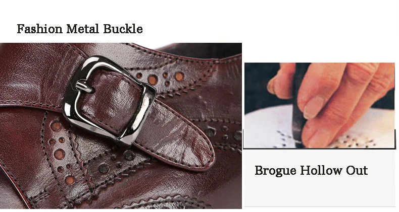 Men's Oxfords Shoes Leisure Casual Genuine Leather Wedding Dress Shoes For Men Business Brogues Shoes Moccasins Square Toe Shoes (4)