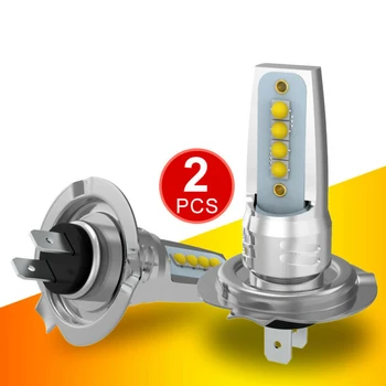 

IP67 Car Lights 55W LED Headlight Single Beam 600LM Set Bulbs Lamps Car