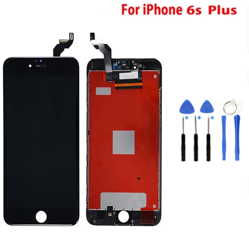 

AAA LCD For iPhone 6S Plus LCD Display Full Touch Screen Digitizer Assembly For iPhone 6SP Screen With gift Black Color