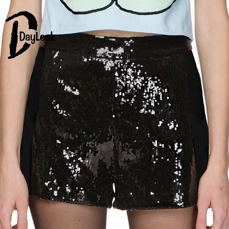 sequin romper shorts