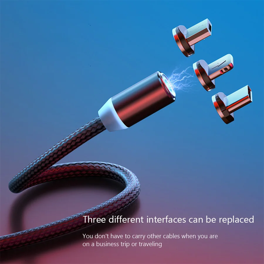 CBAOOO 1/2 м микро USB кабель Магнитный кабель для зарядного устройства для Xiaomi huawei Android кабели для мобильных телефонов мини USB кабель быстрое зарядное устройство