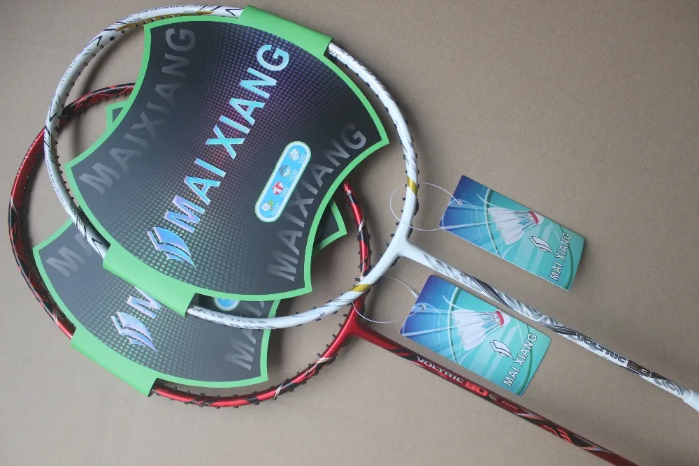 VOLTRIC 60 badminton rackets . carbon T joint, 30 lbs High Quality