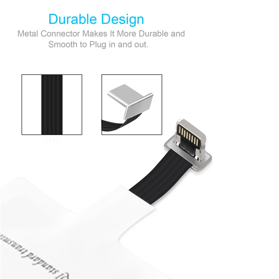 Qi Standard Wireless Charger Patch for iPhone 7 7 Plus