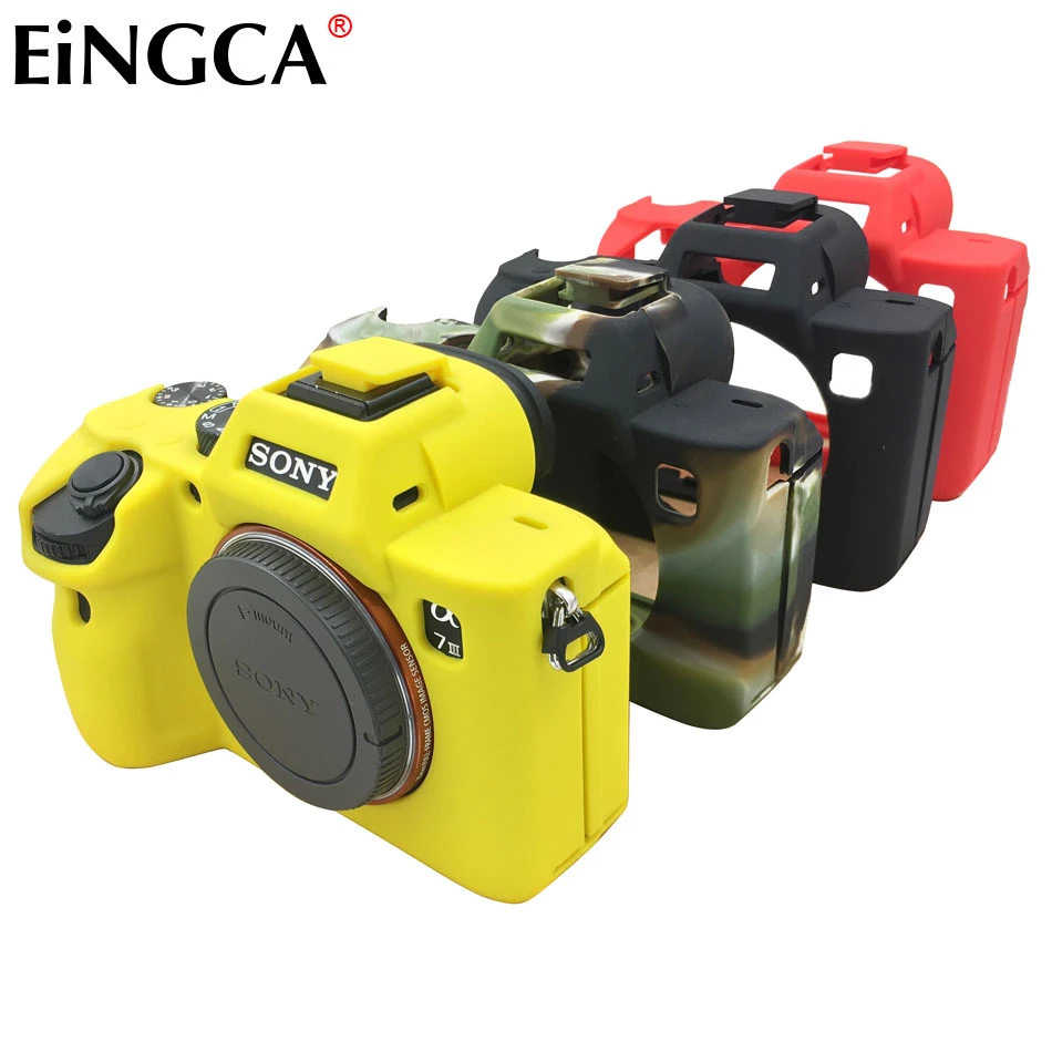New Camera Video Bag Body Protection Rubber Case Fits for Sony A7RIII A7R3  ILCE-7RM3 Digital Camera