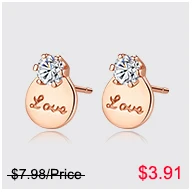 CZCITY 100% Серебро 925 пробы Регулируемые кольца для Для женщин оптовая продажа минимализм Дизайн с сердечком Открытое кольцо подарок ко Дню