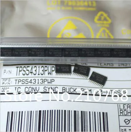 50pcs/lot TPS54313PWPRG4 TPS54313PWP TPS54313 IC REG BCK 1.5V 3A SYNC 20HTSSOP | Электронные компоненты и