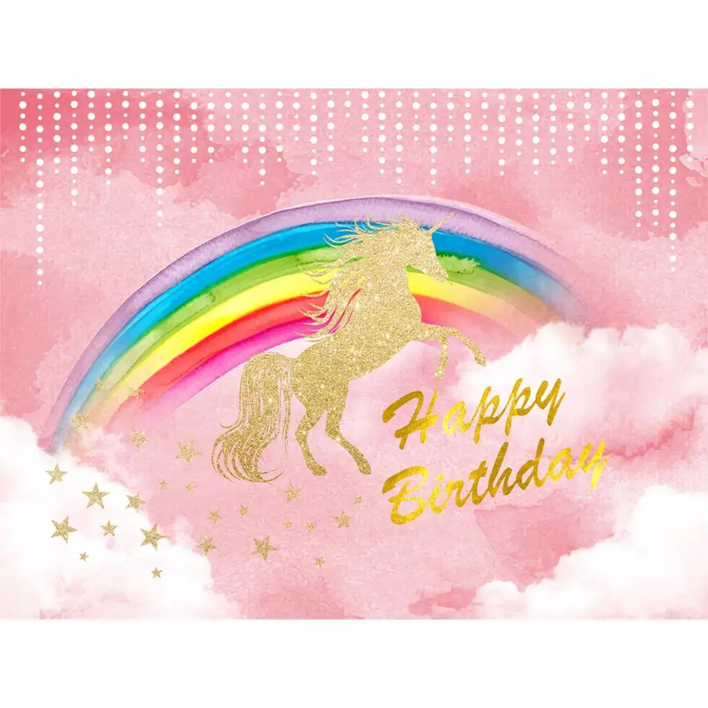 Allenjoy Photography Backdrops Pink Background Shiny Glitter Unicorn Rainbow Clouds Stars Backgrounds For Photo Studio In From Consumer Allenjoy Photography Backdrops Pink Background Shiny Glitter Unicorn Rainbow Clouds Stars Backgrounds For Photo Studio In From Consumer