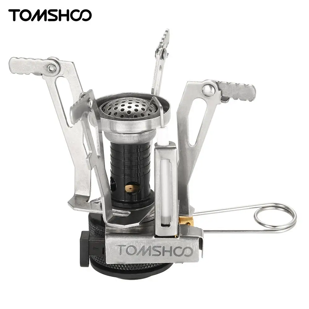 Buy TOMSHOO Mini Backpacking Canister Stove Burners