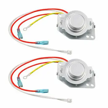 

Temperature Controller, Rice Cooker Thermostat Fuses Sensor Magnetic N.C 2pcs