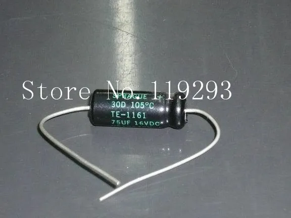 

[BELLA]SPRAGUE axial 75UF 16V--20pcs/lot