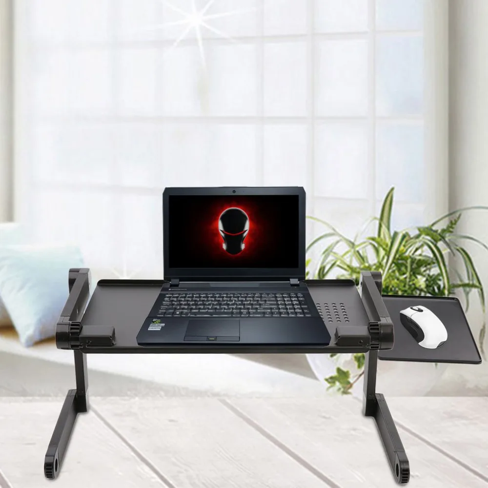 Multifunctional Ergonomic Adjustable Foldable Laptop Notebook Desk Table N Type Stand Portable Sofa Bed Tray Height 45-490mm Multifunctional Ergonomic Adjustable Foldable Laptop Notebook Desk Table N Type Stand Portable Sofa Bed Tray Height 45-490mm