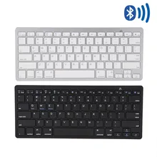 Ultra Slim Wireless Bluetooth Keyboard Bluetooth 3.0 Teclado Sem Fio Keycap Klavye for Windows for Android Tablet PC Phone Pad