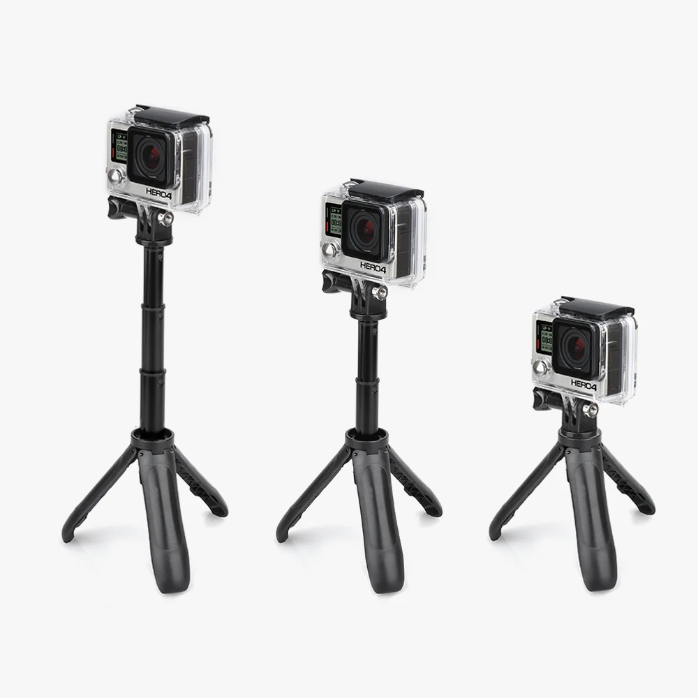 Карманный Трипод с выдвижной ручкой Vamson мини селфи палка для Gopro Hero 8 7 6 5 телефона