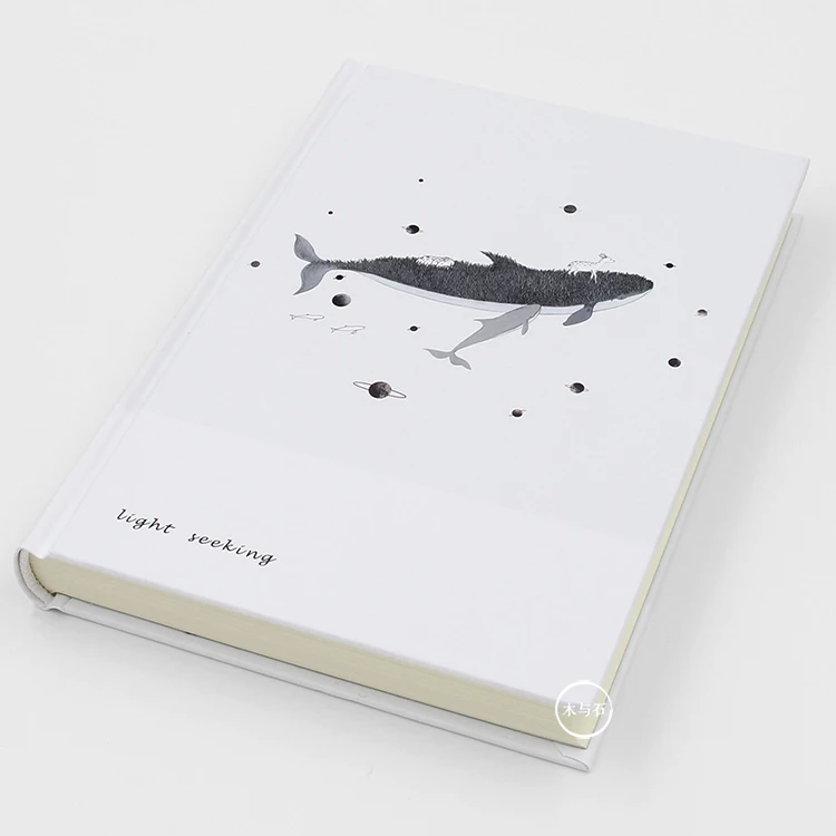

MOREUSEE Original Hand-painted Notebook Find Light Series 32K Notebook Blank Graffiti Book Sketchbook 1PCS